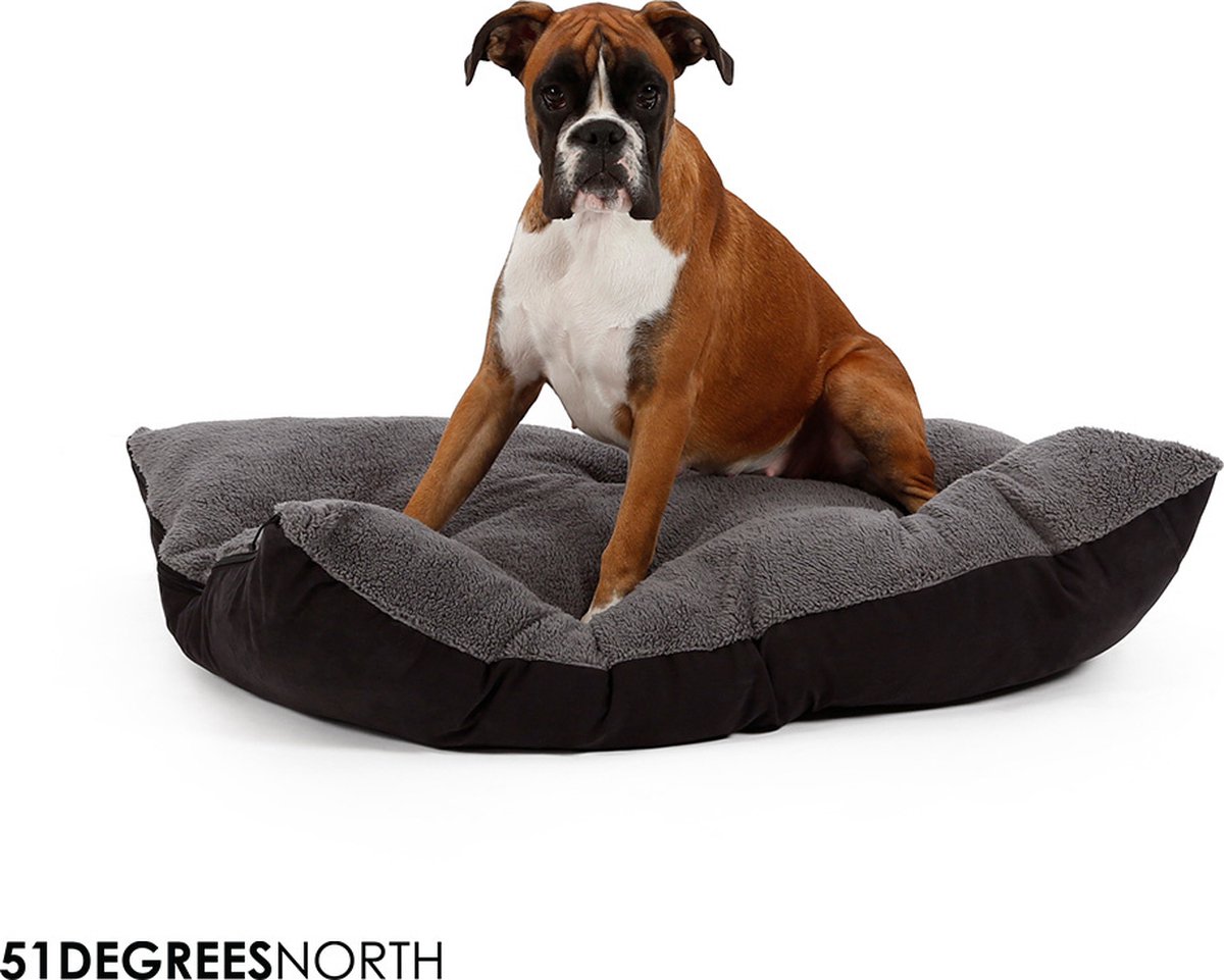 51 Degrees North Sheep Pillow - Grey/Black - M: 100 x 70 cm