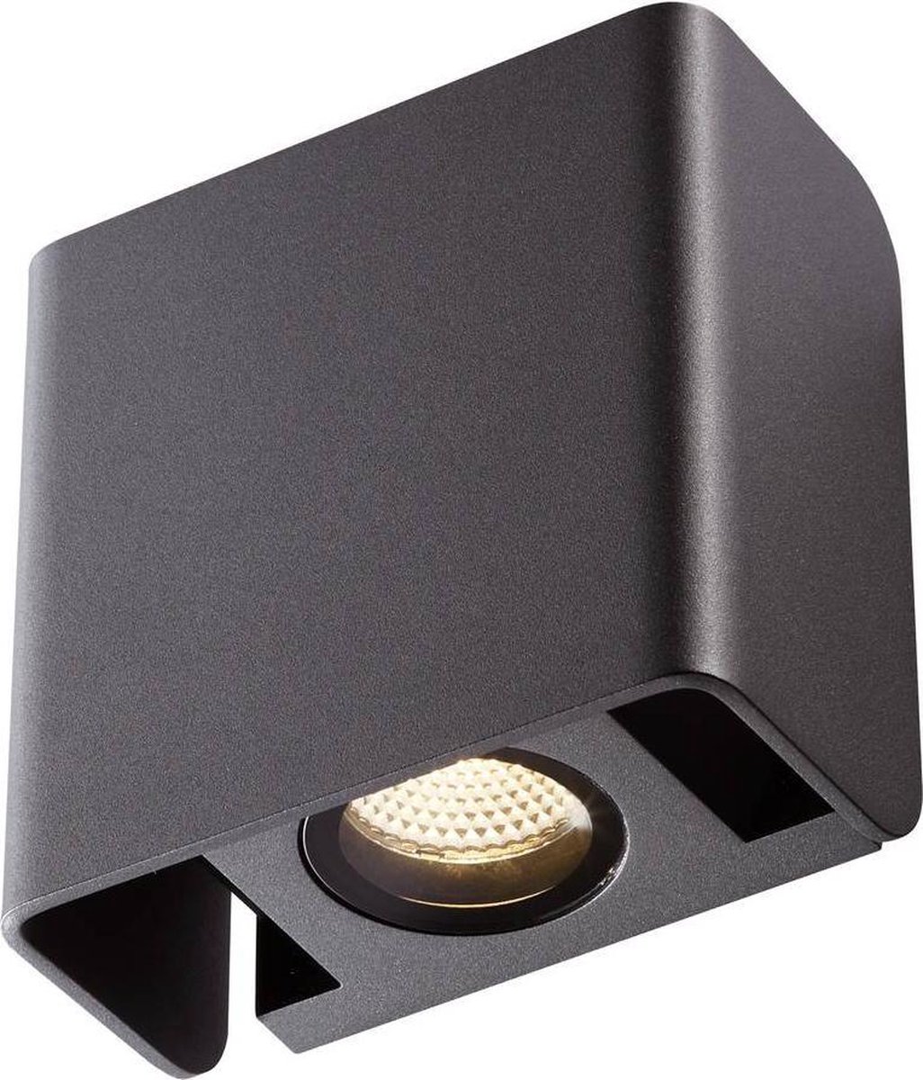 SLV MANA OUT 1002900 Wandlamp 12 W LED Antraciet