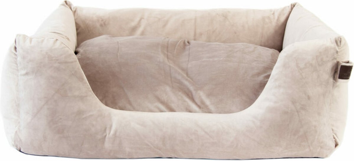 Kentucky Dogwear - Velvet Hondenmand - Beige - S - 60 x 40 cm