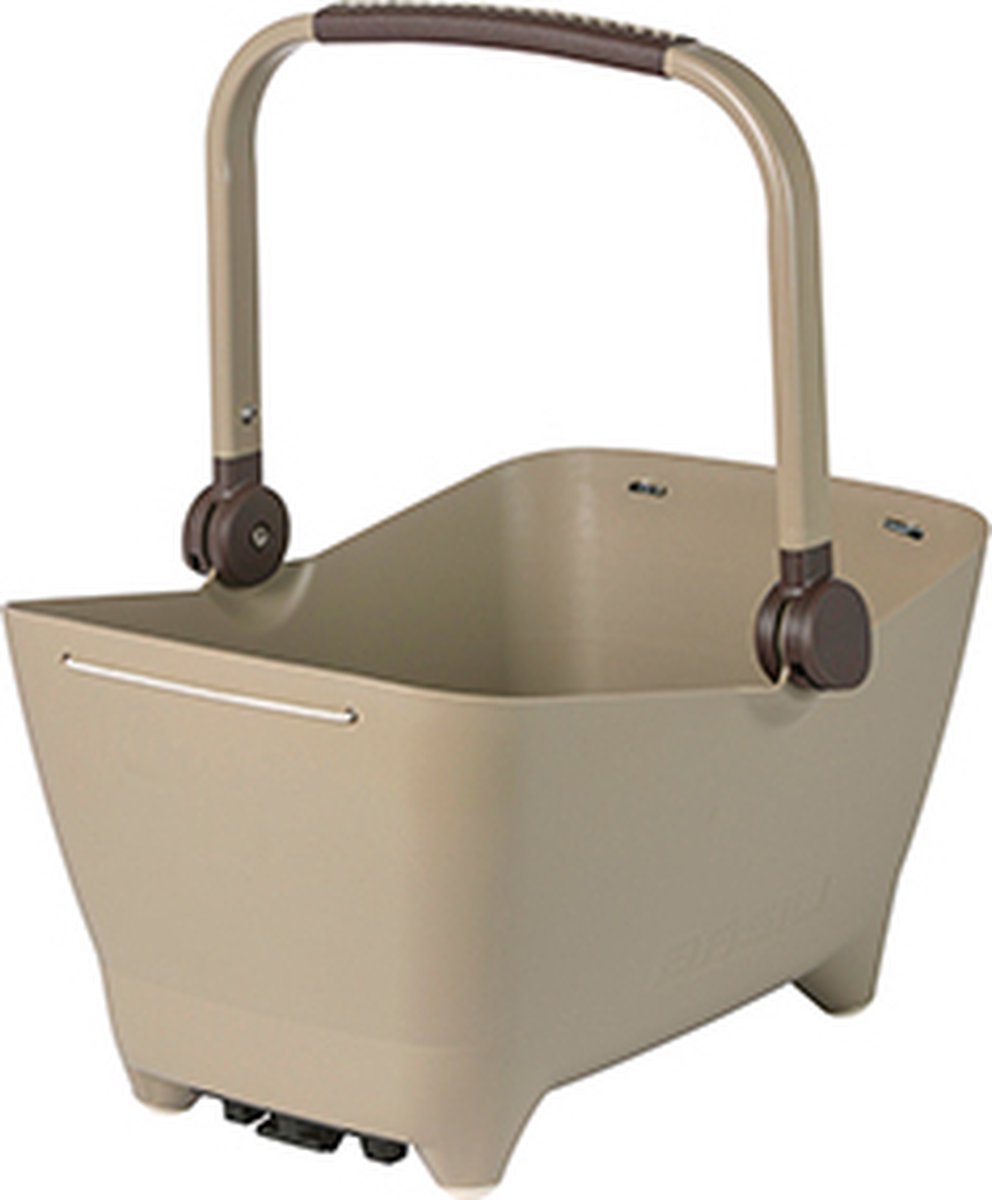 Hondenfietsmand Buddy MIK Biscotti Brown - ook voor de kat