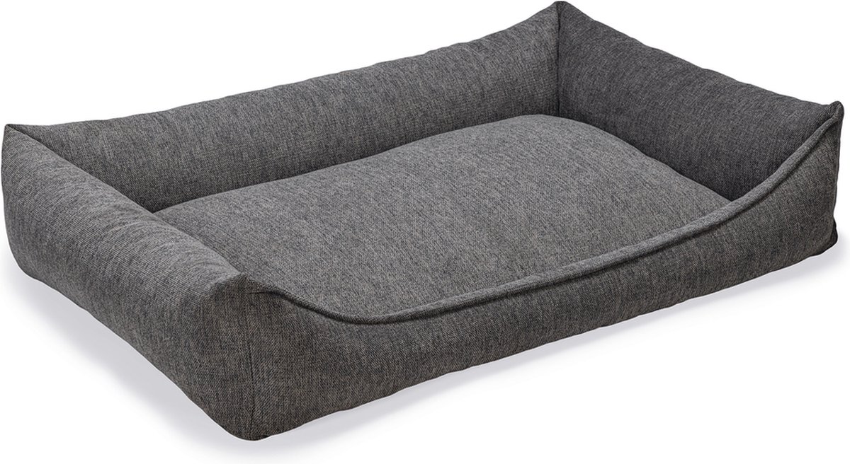 Beeztees Zia - Orthopedische Hondenmand - Grijs - 120x80x23 cm