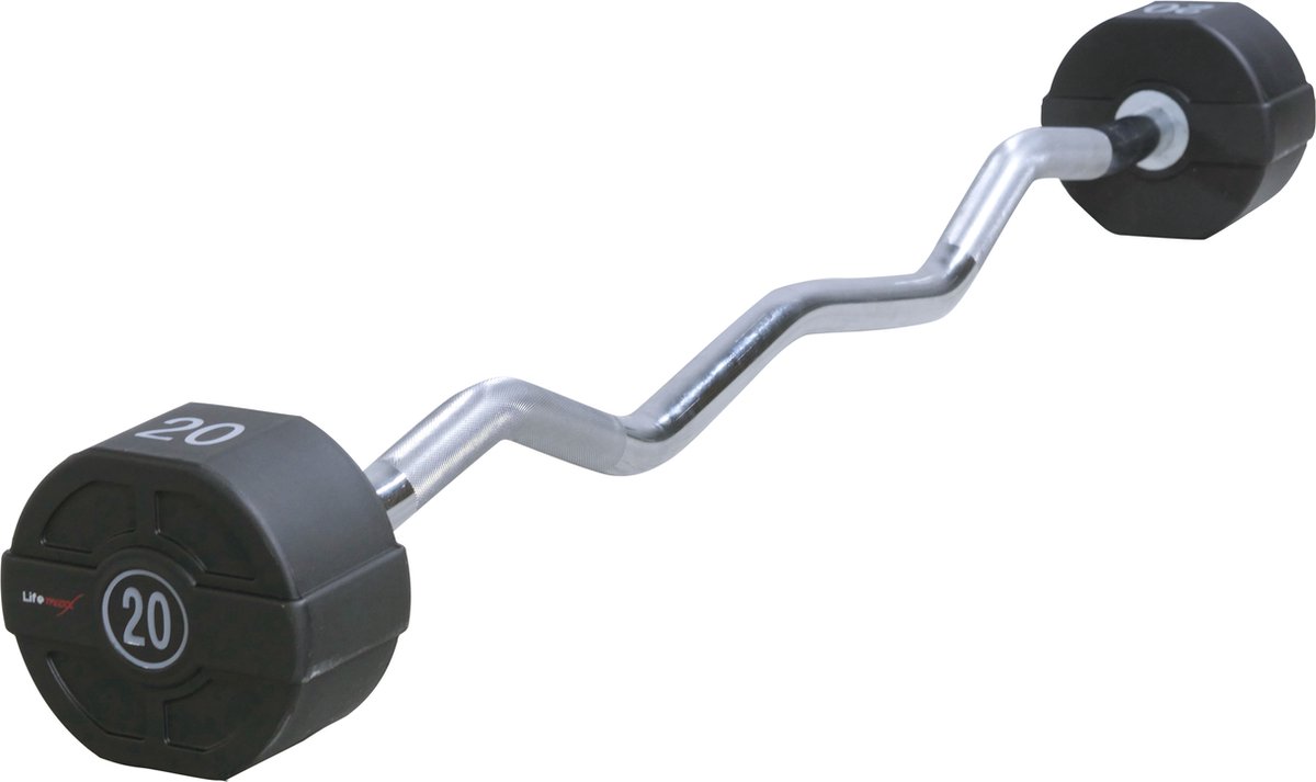 Lifemaxx PU EZ Curl Halterstang 40 kg
