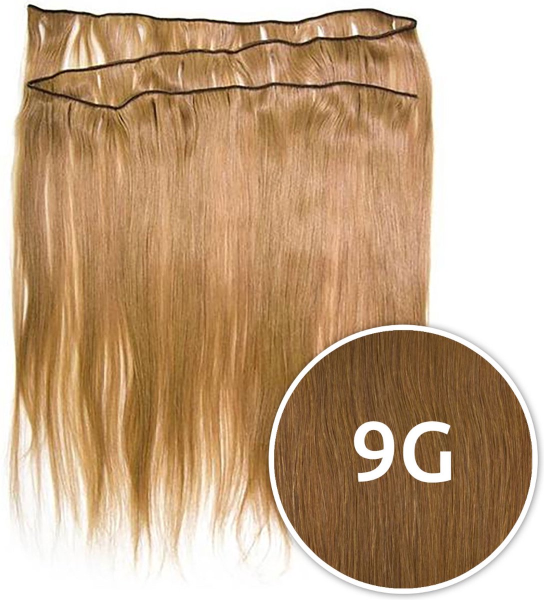 Balmain - Backstage Weft - Human Hair - 9G Light Brown - 40 cm
