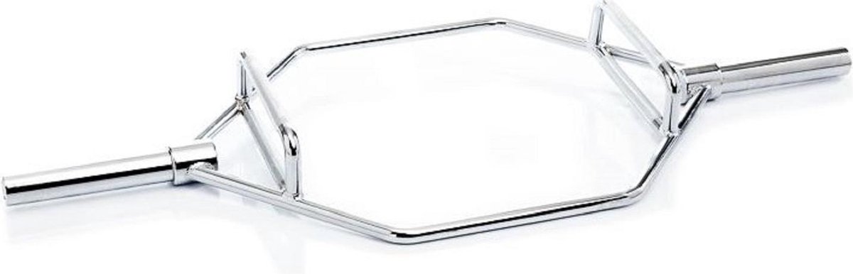 Muscle Power Olympische Hex Bar - Chroom - 160 cm