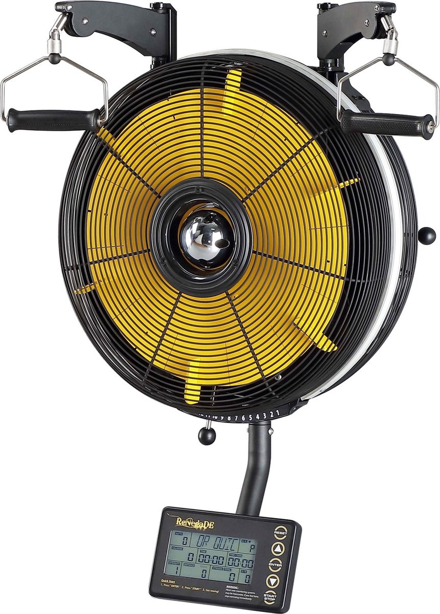 Evocardio Renegade HITT Air Ski - Wandmontage - Gratis Montage