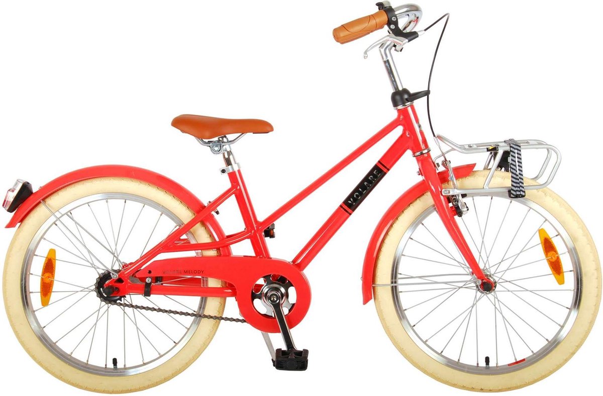 Volare Melody 20 Inch Meisjes Kinderfiets Red  +€25 Inruilkorting