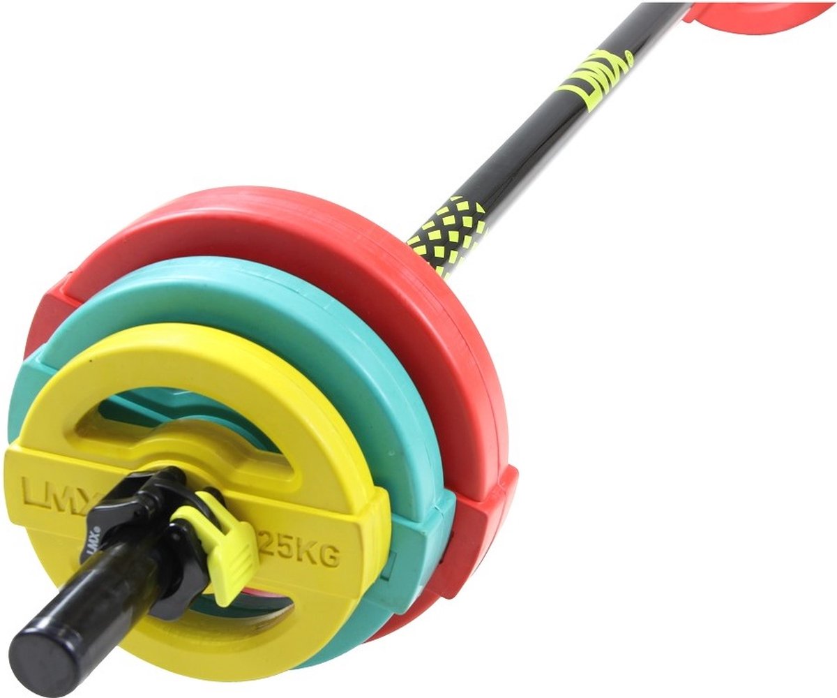 Lifemaxx Studio Pump Set - 19,5 kg - Gekleurd