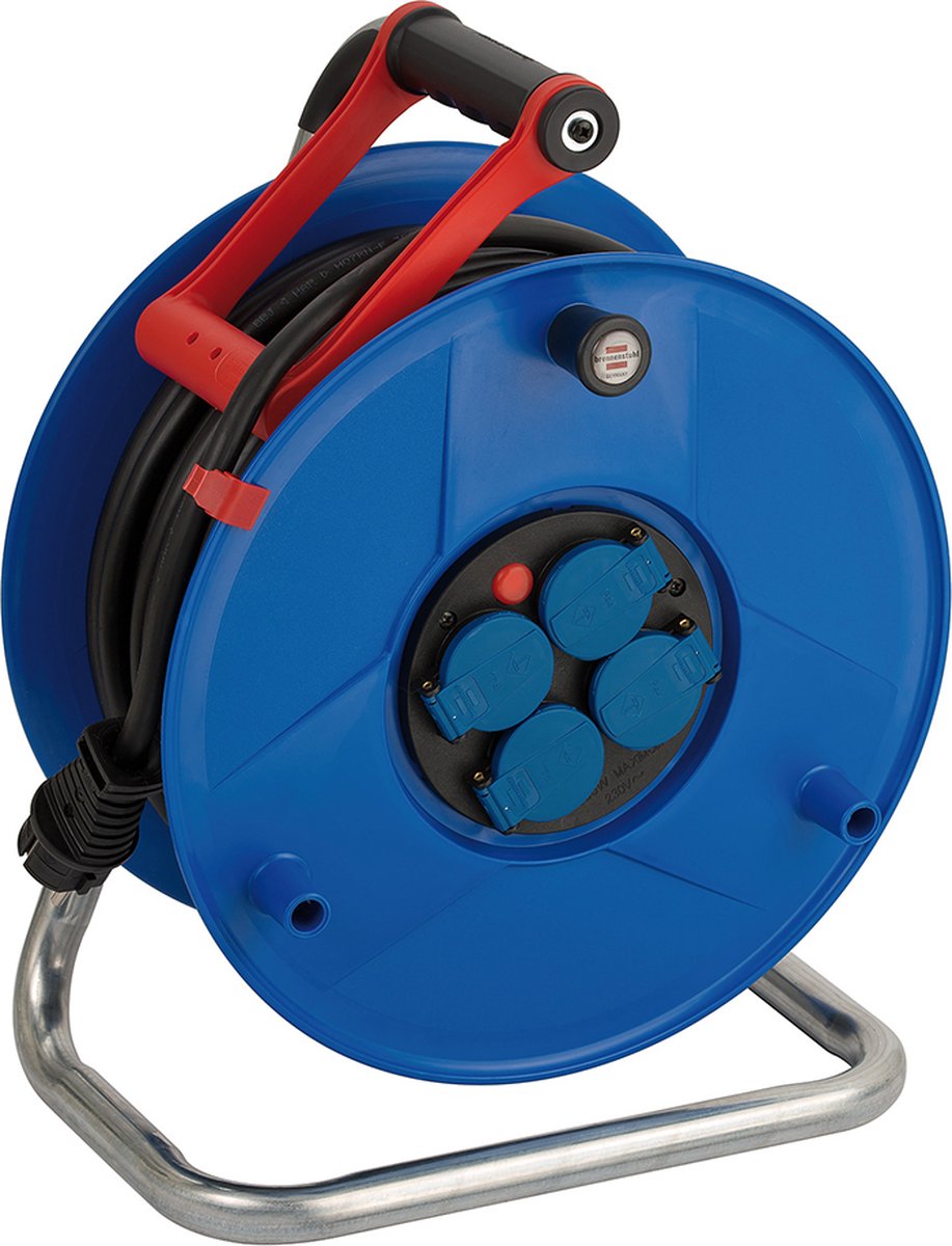 Brennenstuhl 1233124 Garant Kabelhaspel Voor Nijverheid/bouw - 40m - IP44 -H07RN-F 3G2,5