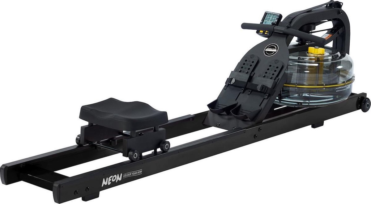 Fluid Rower Neon Rower Plus Roeitrainer - Zwart - Gratis montage