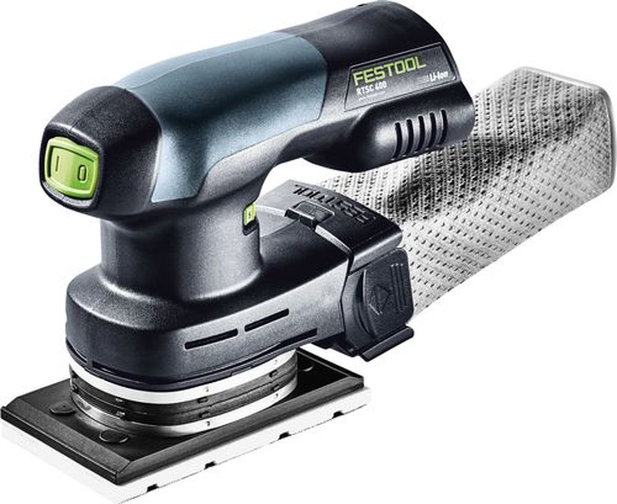 Festool RTSC 400-Basic ERGO 18V Li-Ion Accu Vlakschuurmachine In Systainer - Met 3.1Ah Accu