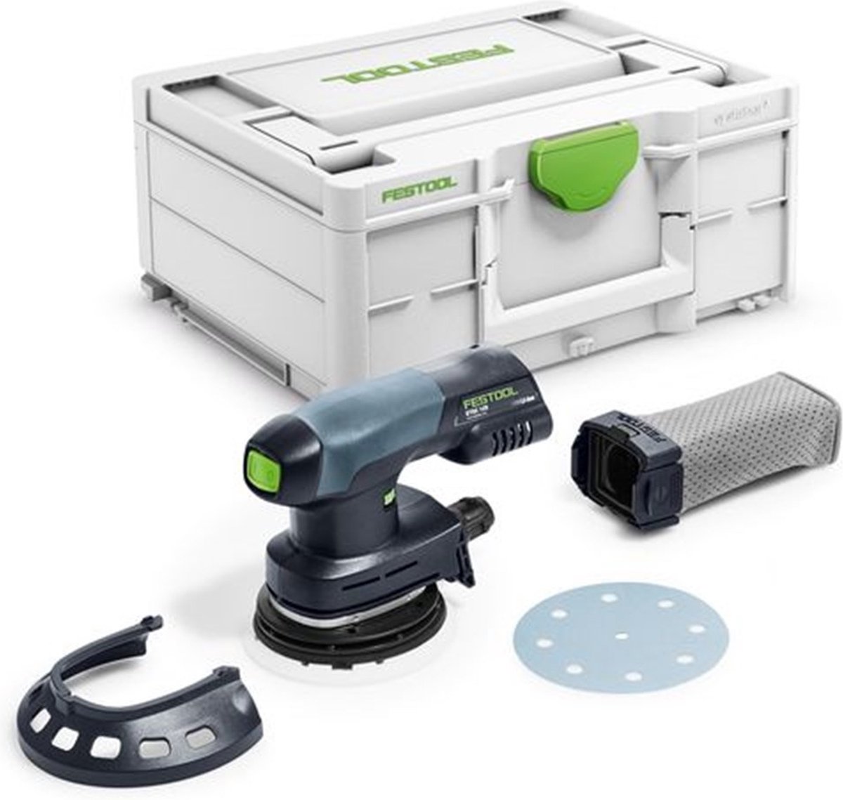 Festool ETSC 125-Basic 18V Li-Ion Accu Excenterschuurmachine Body In Systainer - 125mm - Koolborstelloos