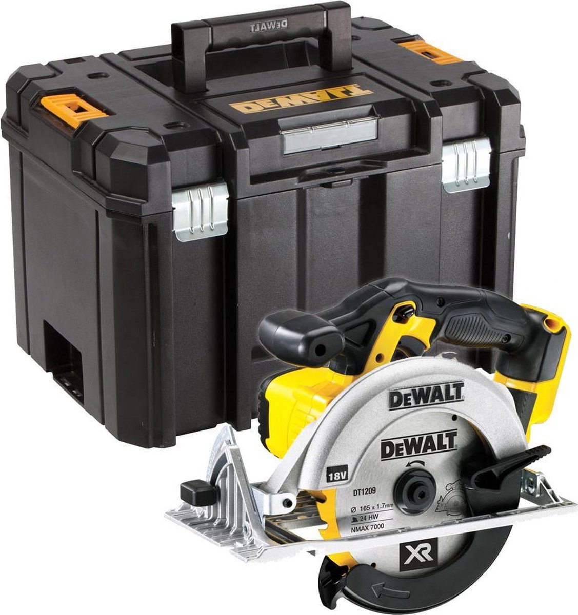 DeWALT DCS391NT 18V Li-Ion Accu Cirkelzaag Body In TSTAK - 165mm