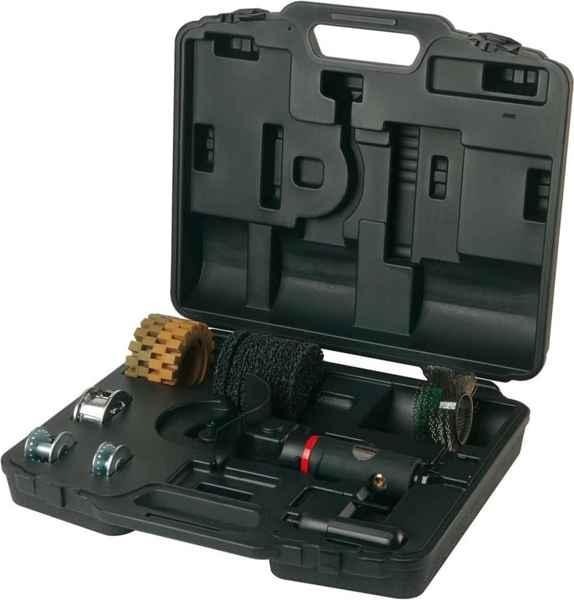 RODAC slijper in koffer + borstels en pads