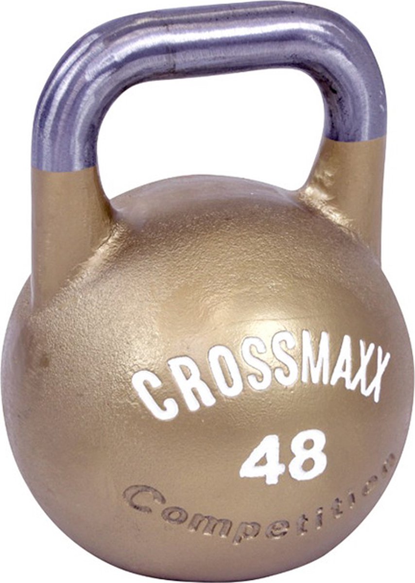 Lifemaxx Crossmaxx Competition Kettlebells - Goud - 48 kg