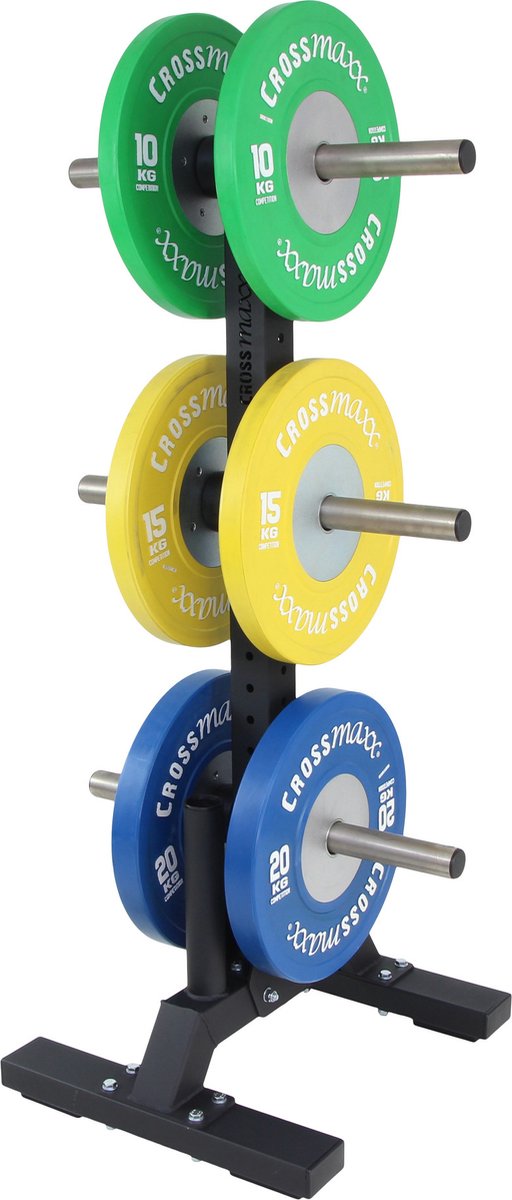 Lifemaxx Crossmaxx Plate Tree - Opbergrek voor Halterschijven