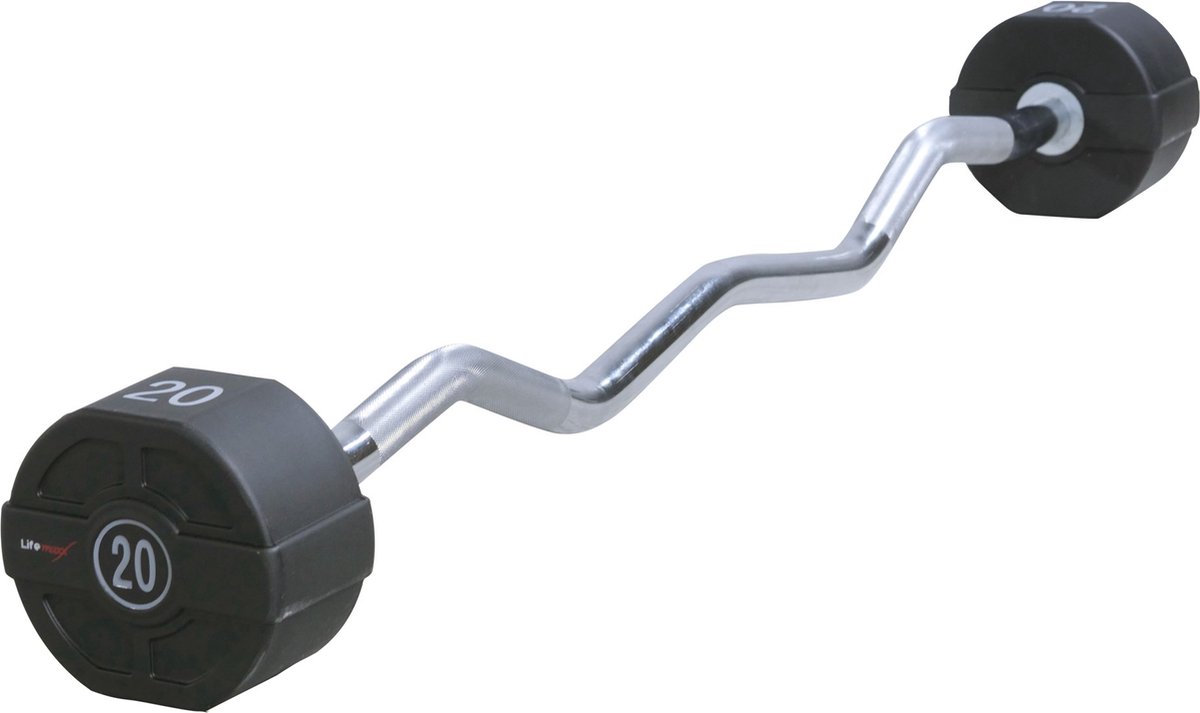 Lifemaxx PU EZ Curl Halterstang 35 kg