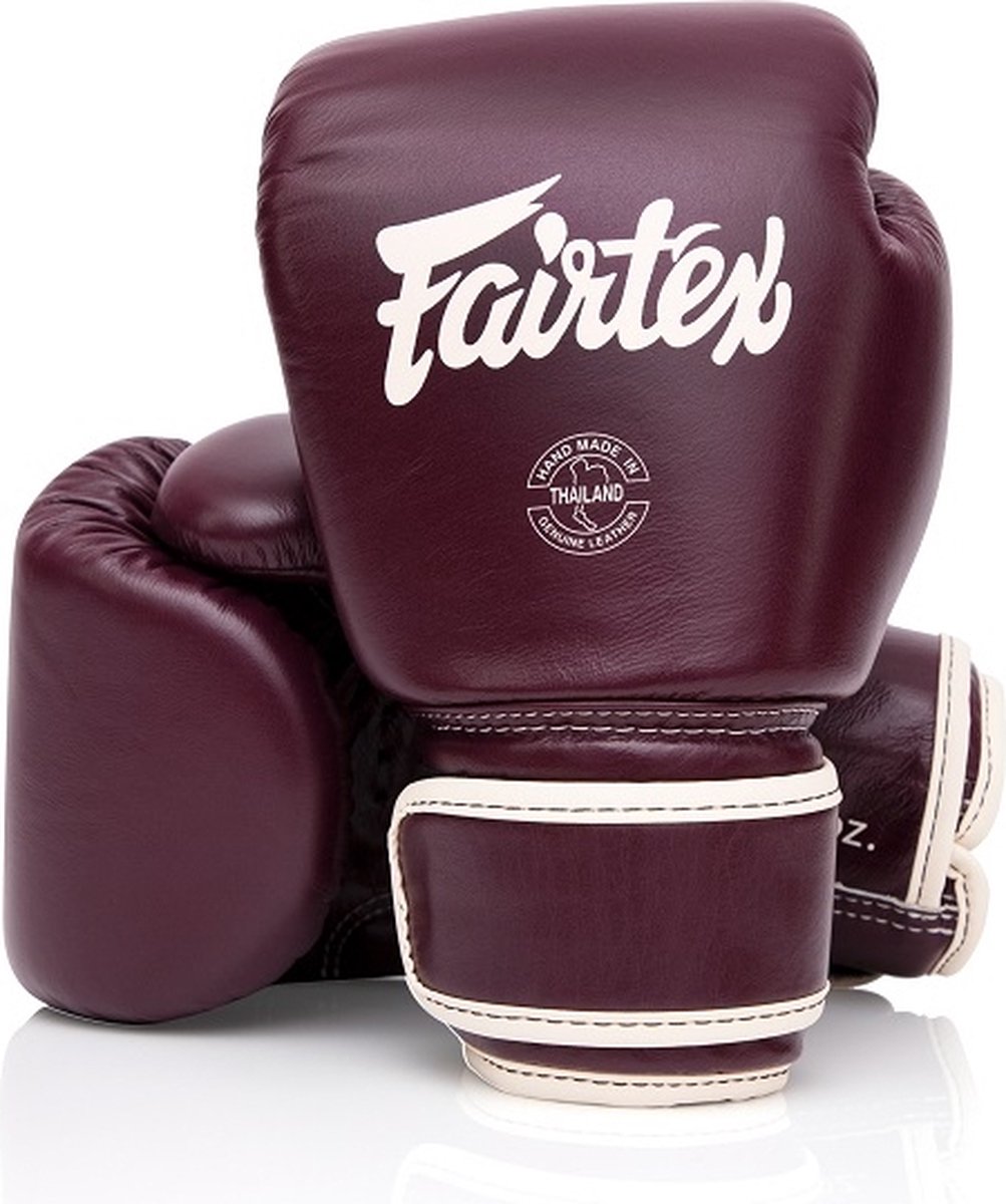 Fairtex Rl (Kick)bokshandschoenen - Maroon - 12 oz