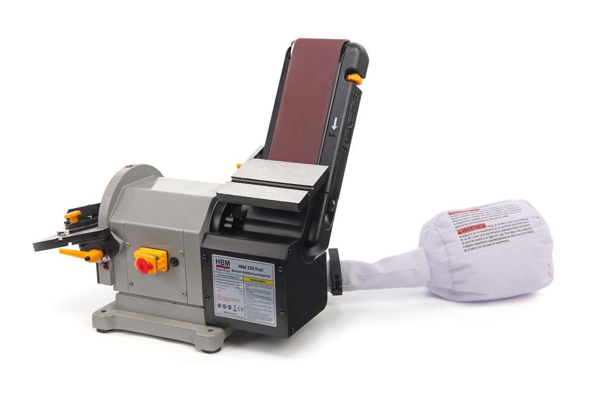 HBM PROFI 500W band- en schijfschuurmachine