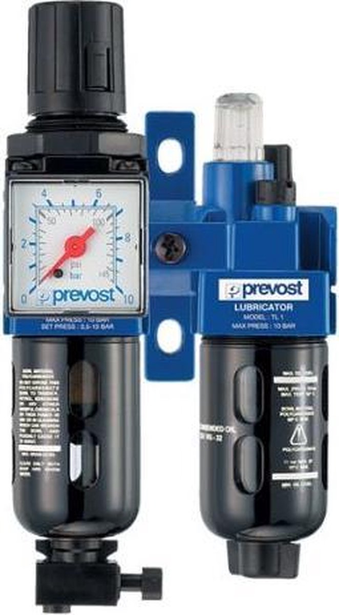 AIRPRESS ORO-Set 1/4"12 bar 2 units