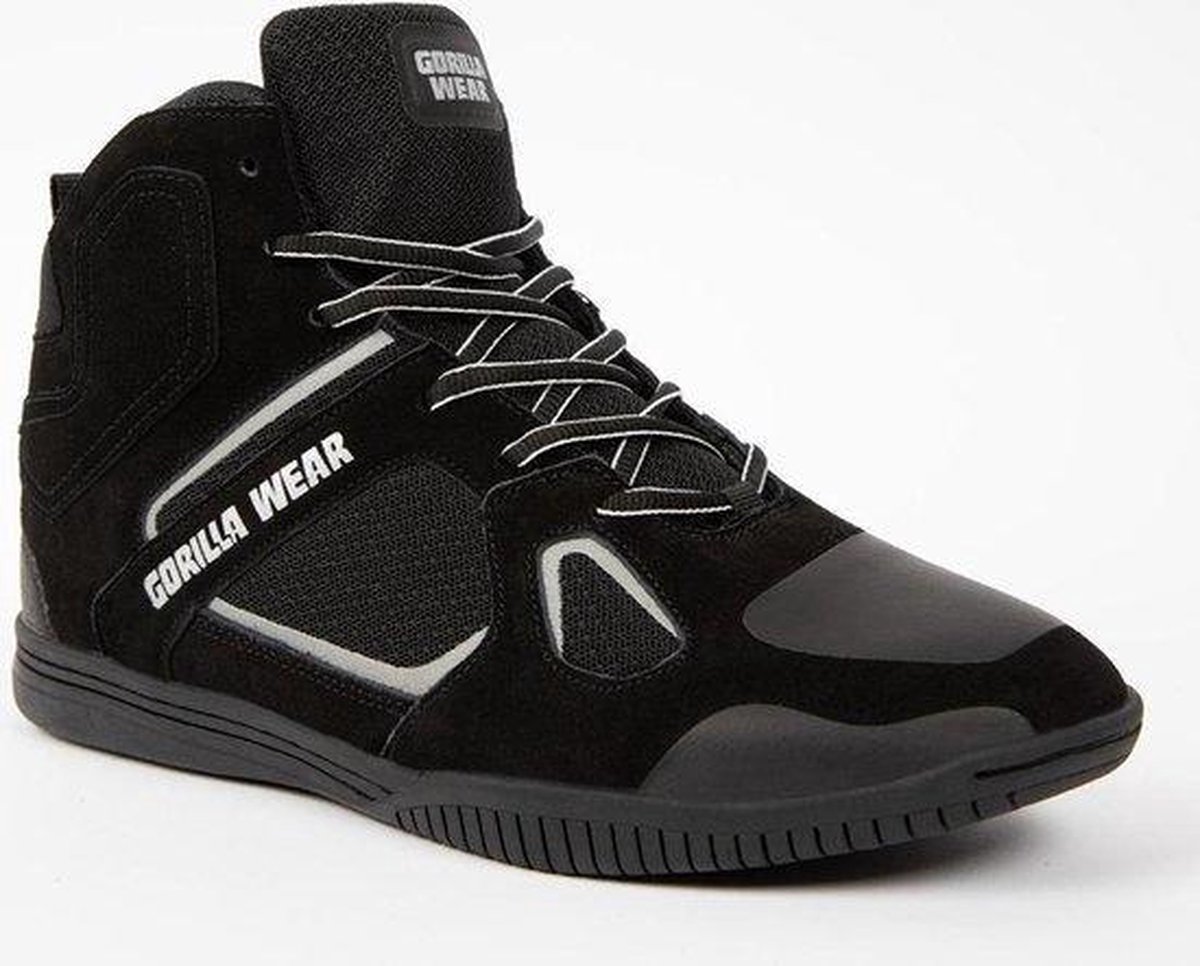 Gorilla Wear Troy High Tops Sportschoenen - Zwart/Grijs - 37
