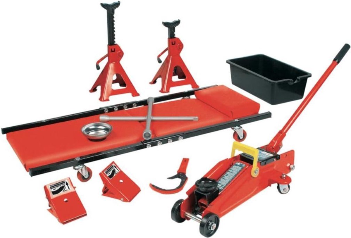 MANNESMANN 10-delige autowerkplaatsset
