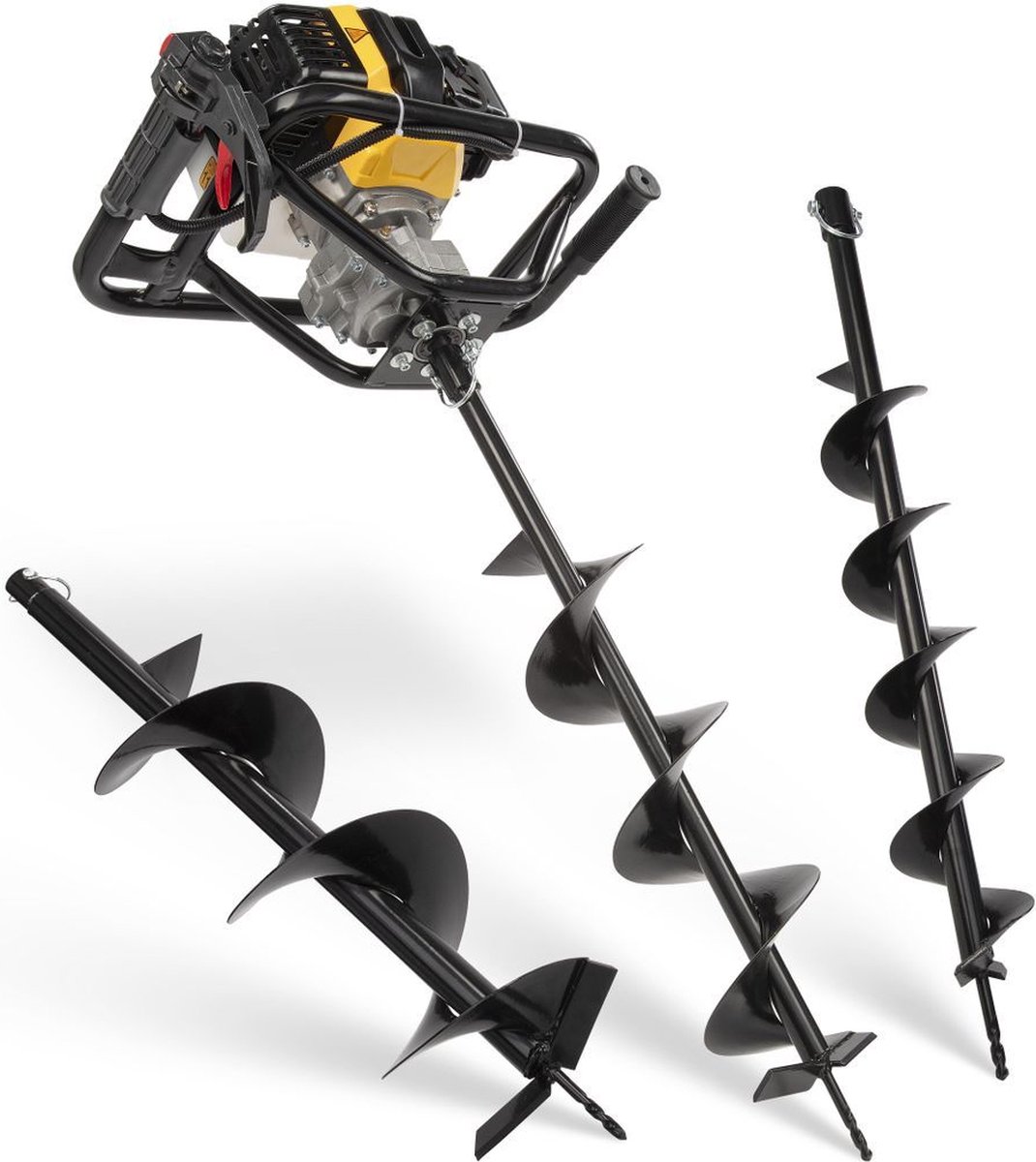 Powerplus POWXG50551 Grondboor 52cc - 3 Acc.