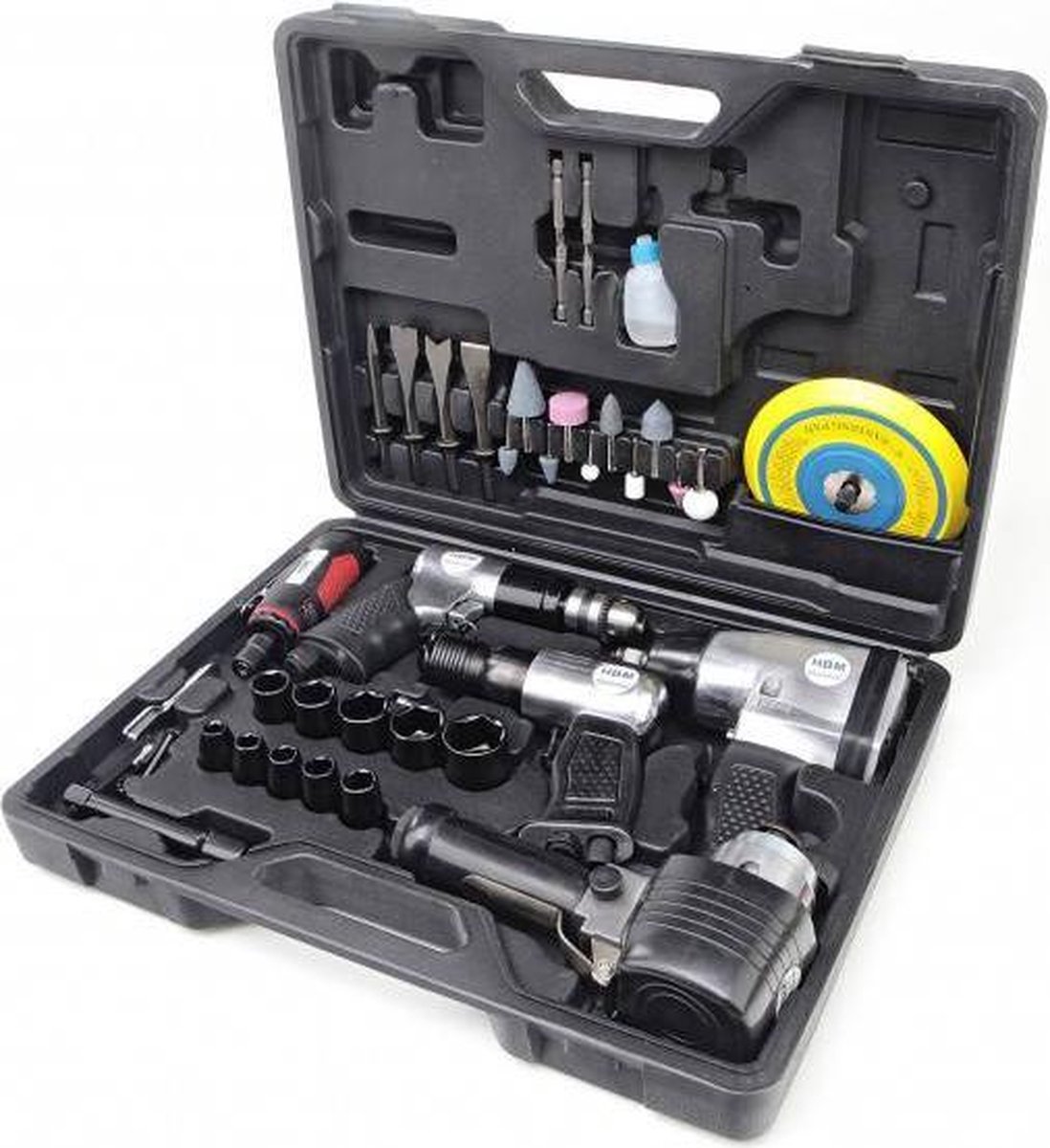 Pneumatische gereedschapset 42-delig