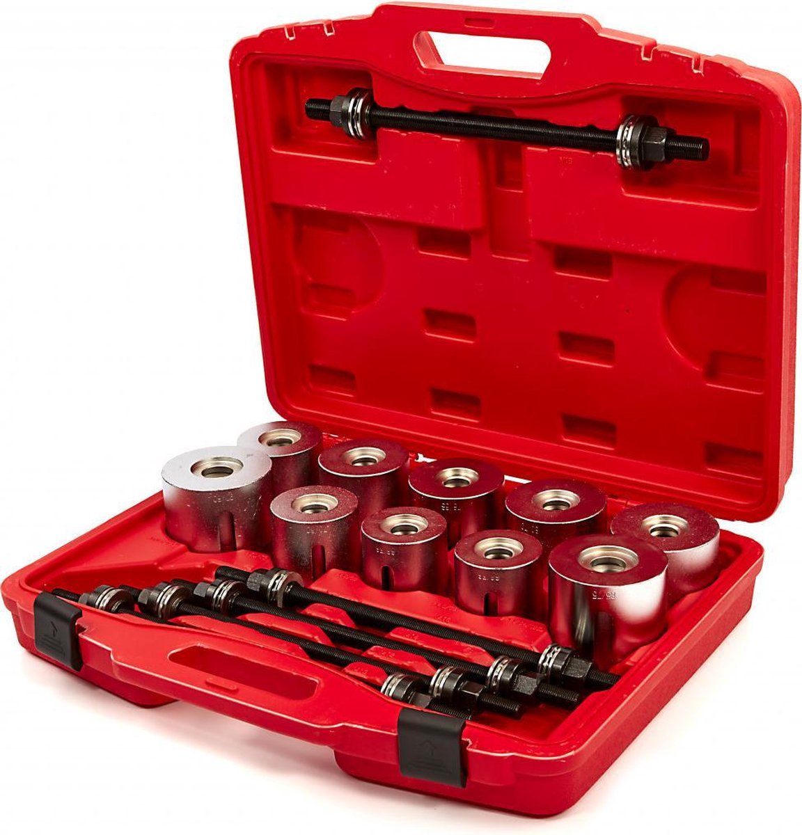 Silentlager draagarmrubber (de)montageset 34 - 90 mm