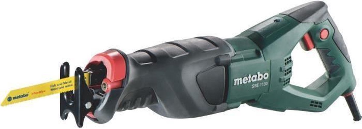 Metabo SSE 1100 Reciprozaag In Koffer - 1100W - Variabel - Snelwissel