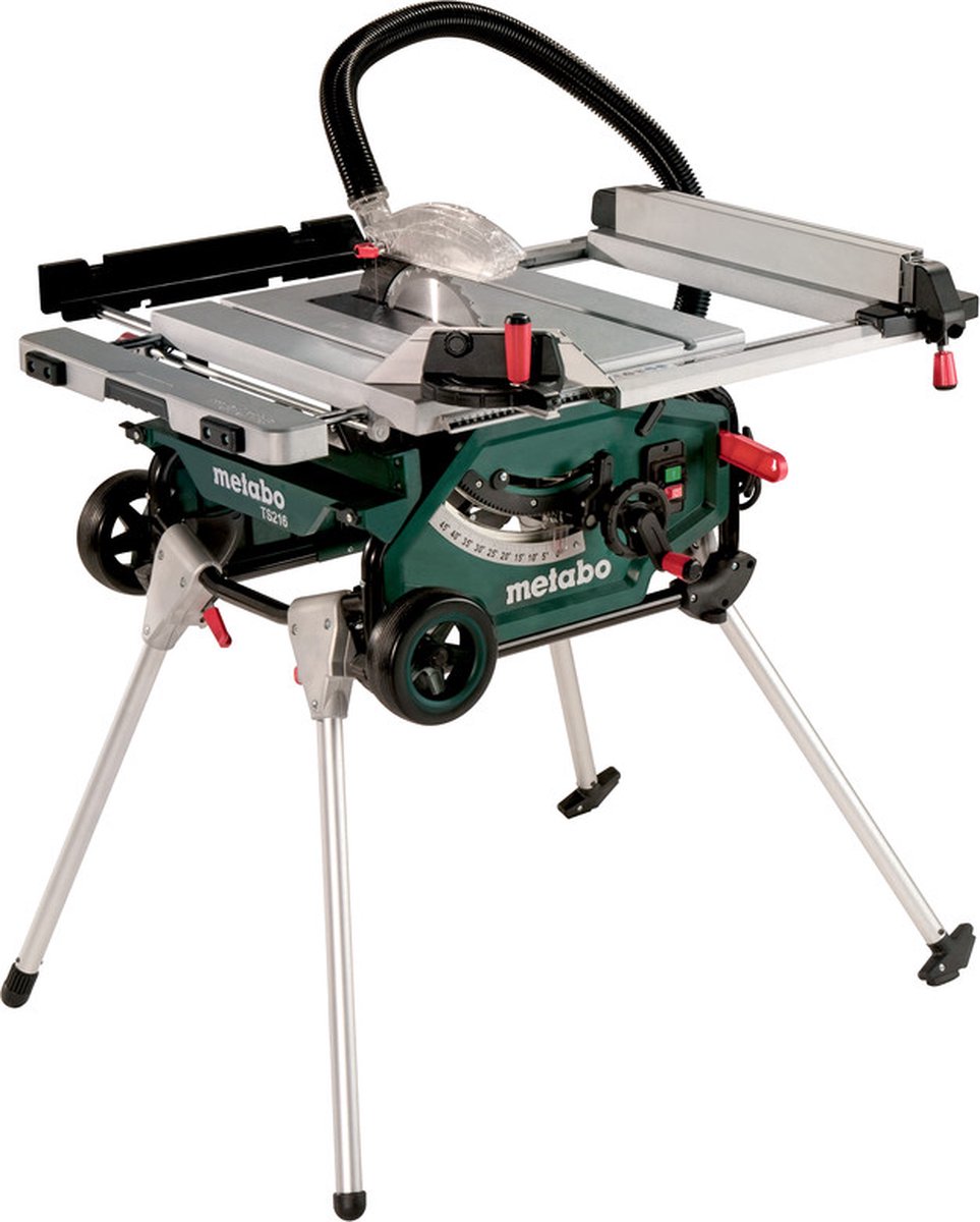Metabo TS 216 Zaagtafel Met Geïntegreerd Onderstel - 1500W - 216 X 30mm