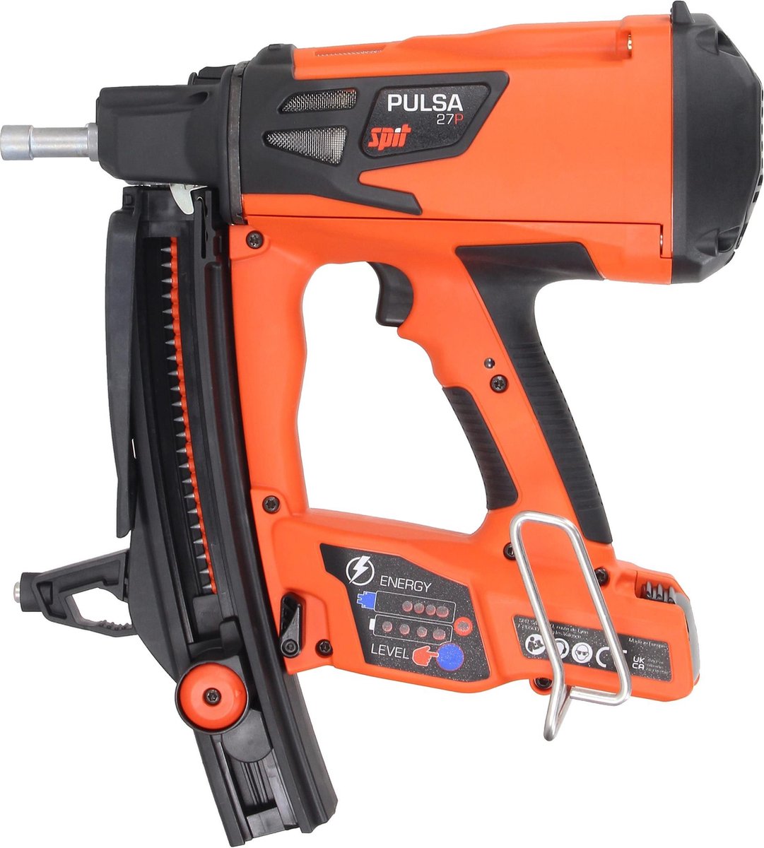 Spit 019909 Pulsa 27P Gas Tacker Voor De Afbouwer Set In Koffer - 95J Slagkracht - 15-27 Mm