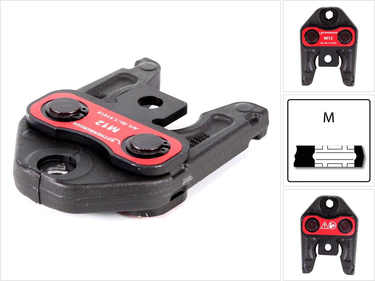 Rothenberger 015101X Persbek M 12 Standaard - M12