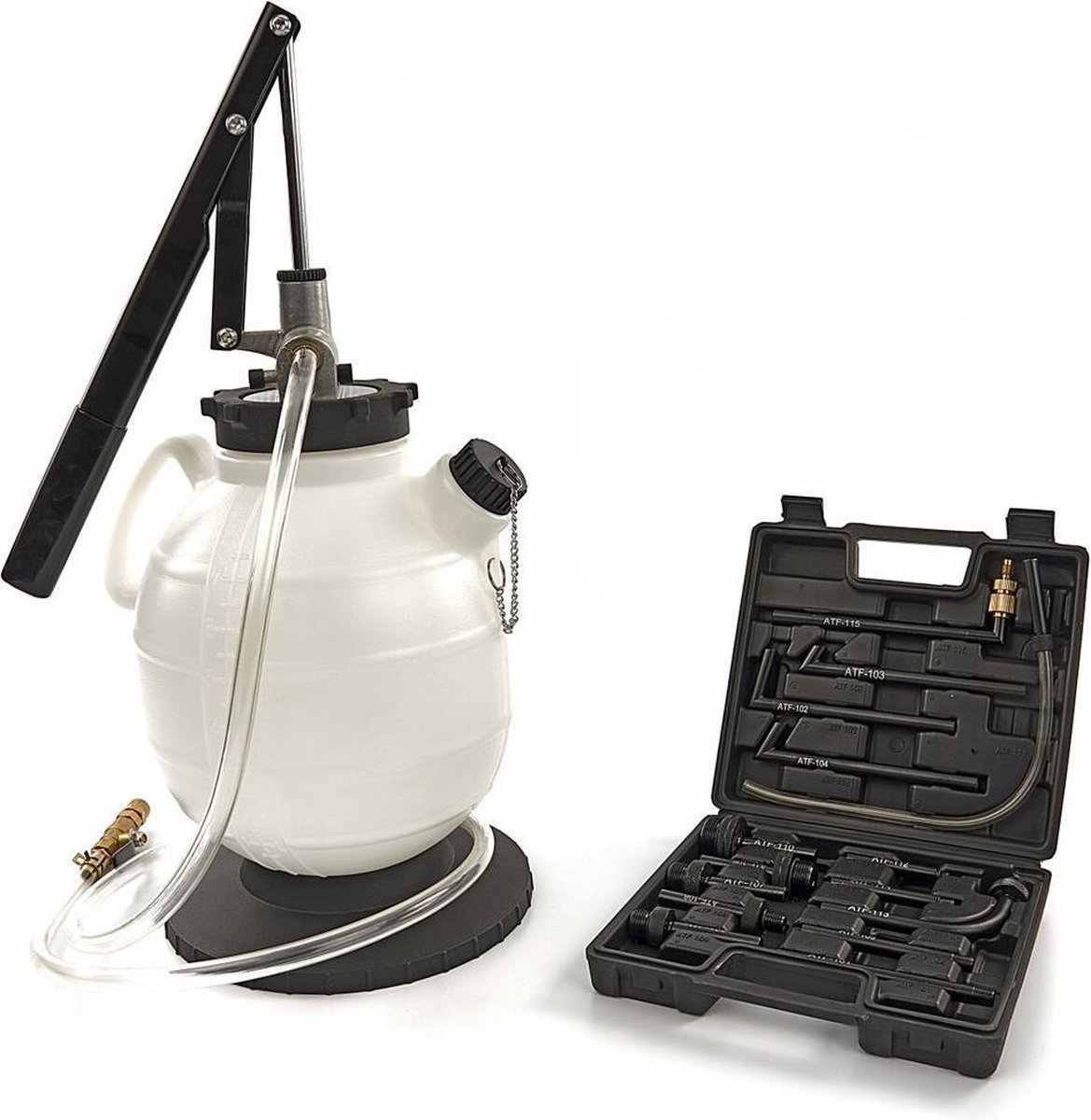 HBM transmissie vulpomp set (15 adapters)