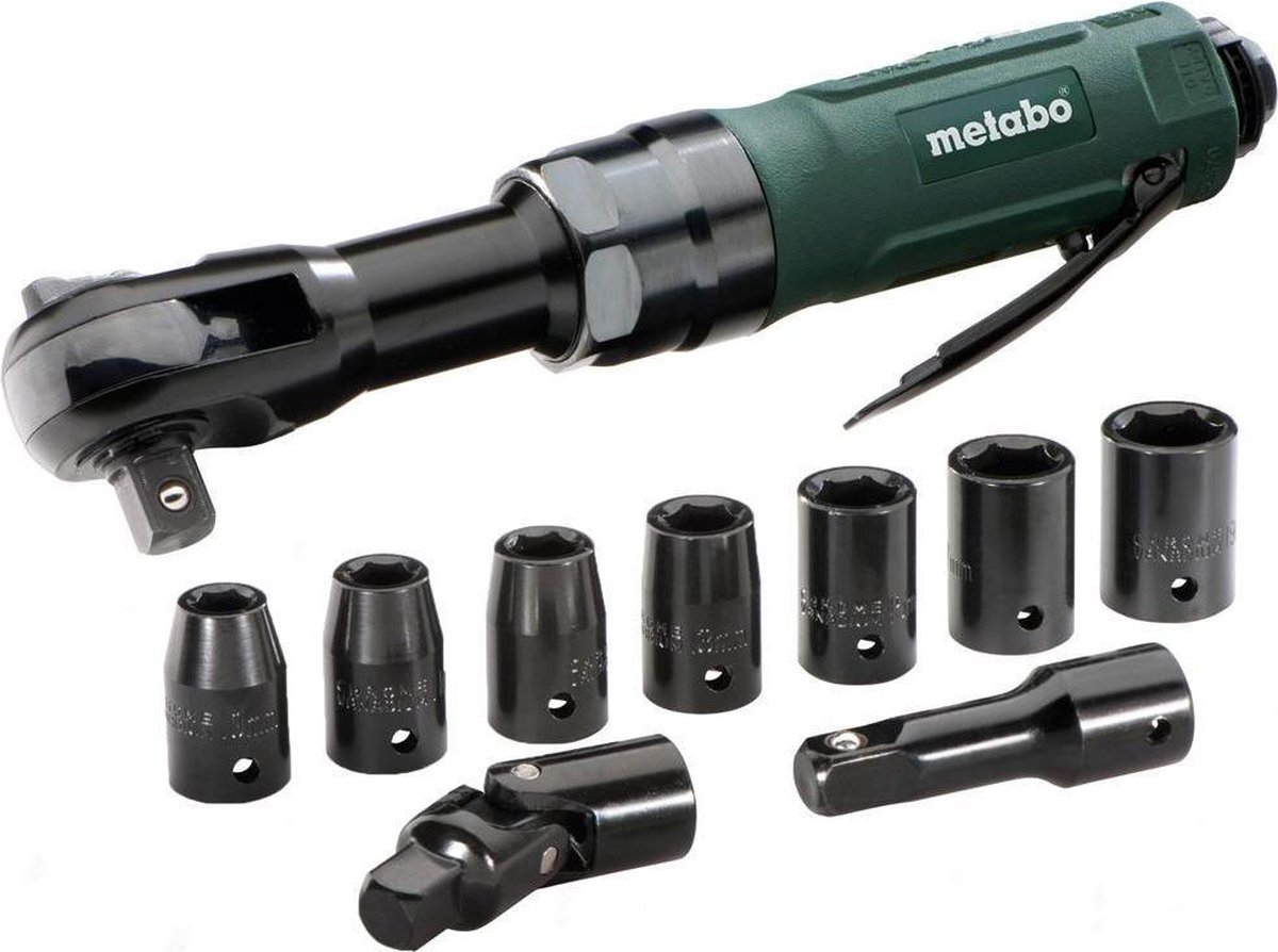 Metabo DRS 68 SET 1/2"Perslucht Haakse Slagmoersleutel In Koffer - 68Nm - 220 L/min - 1/2"
