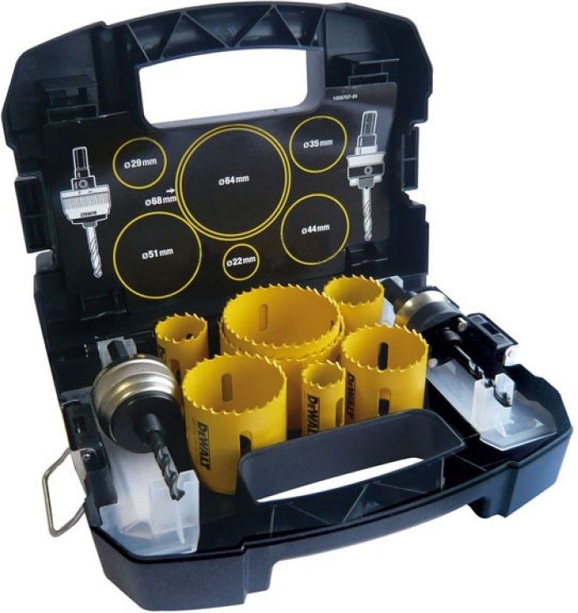 DeWALT DT90353 11-delige Gatenzagenset Extreme In Cassette