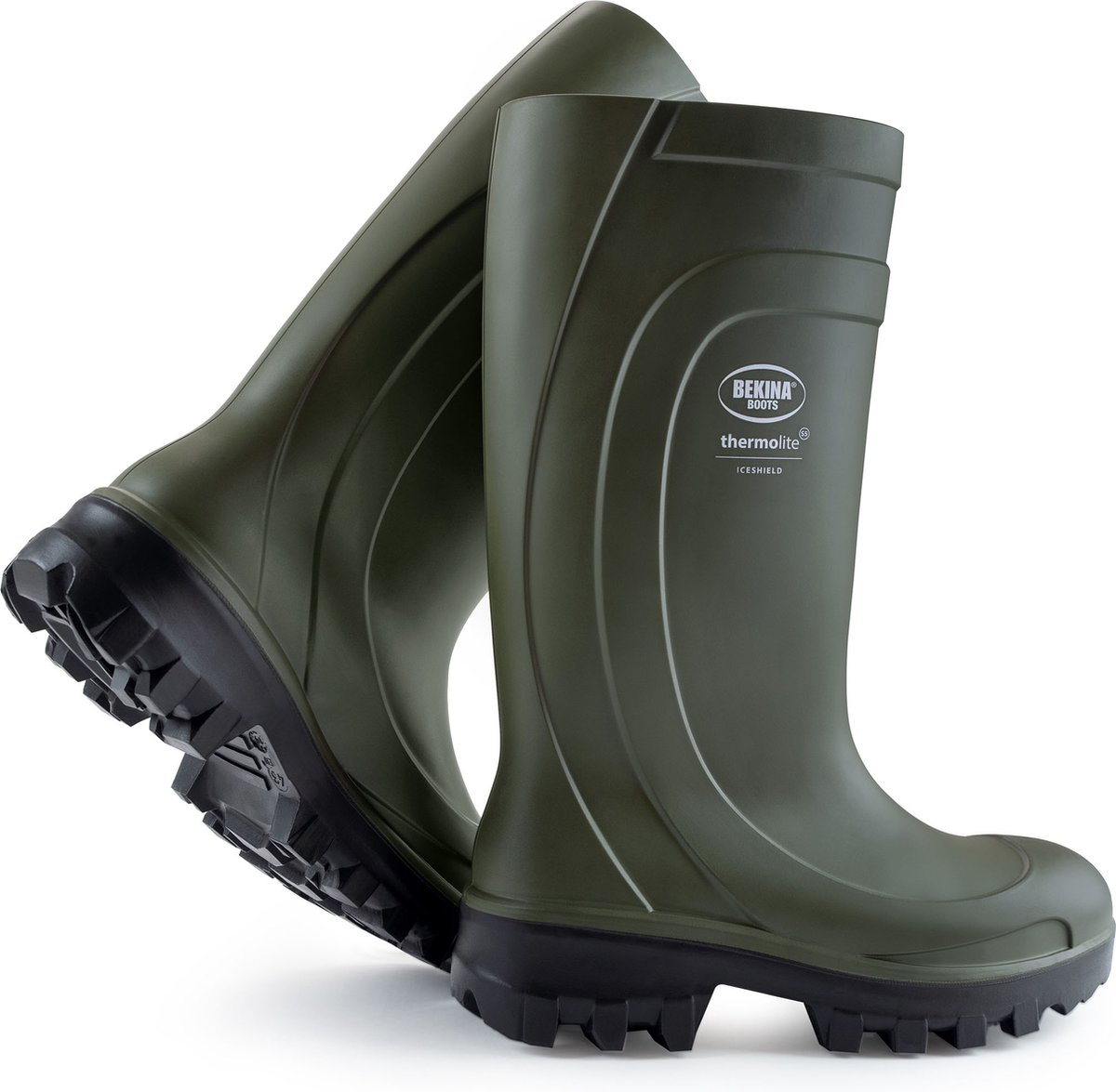 Bekina Boots Thermolite Iceshield S5 Laarzen Groen/zwart - Maat 40