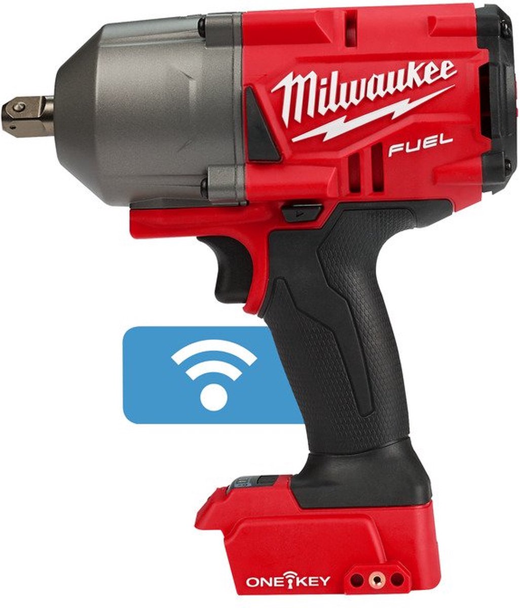 Milwaukee M18 ONEFHIWP12-0X 18V Li-Ion Accu Slagmoersleutel Body In HD Box - 1017Nm - 1/2"- Koolborstelloos