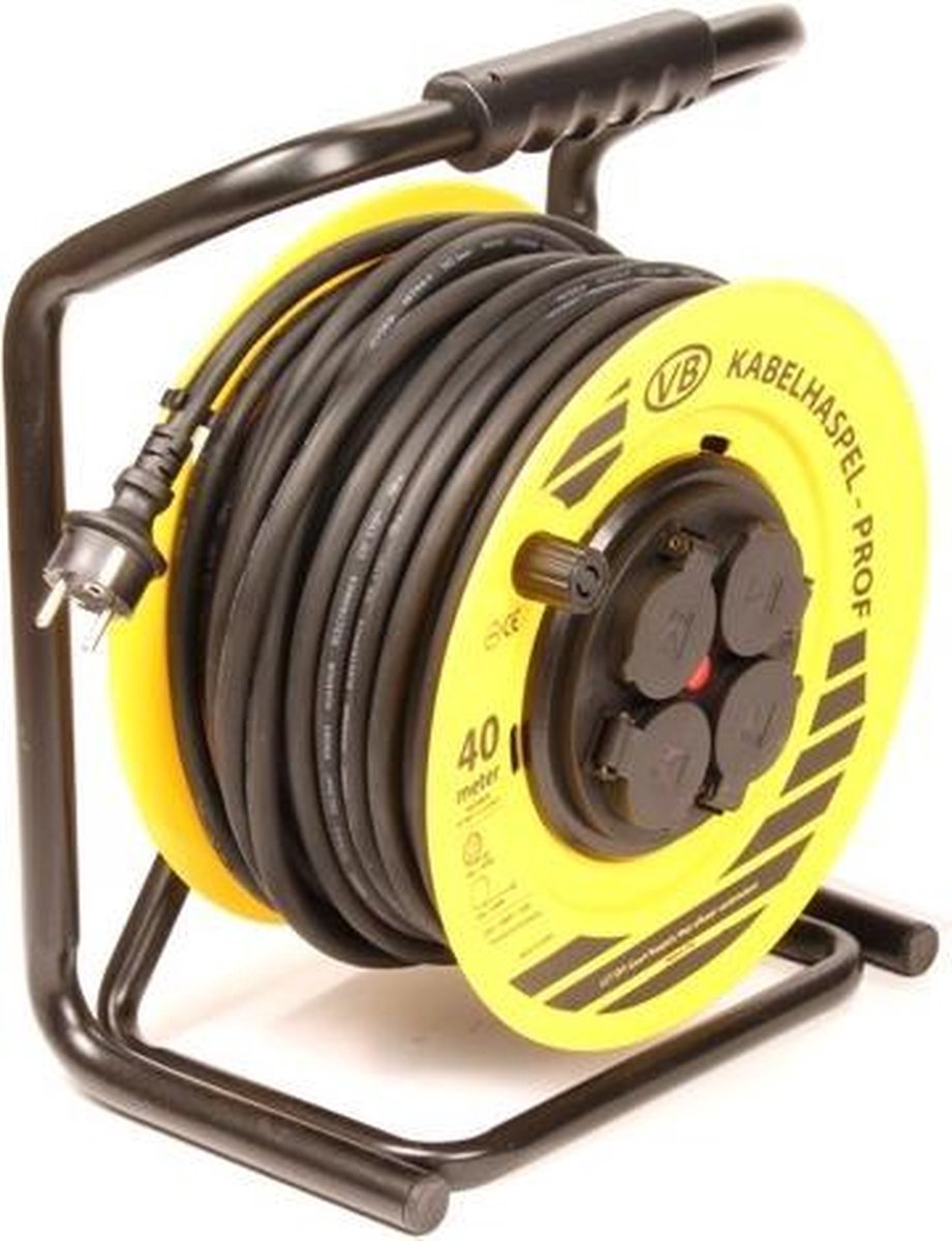 Kabelhaspel PROFI 40 meter 3 x 2.5mm2