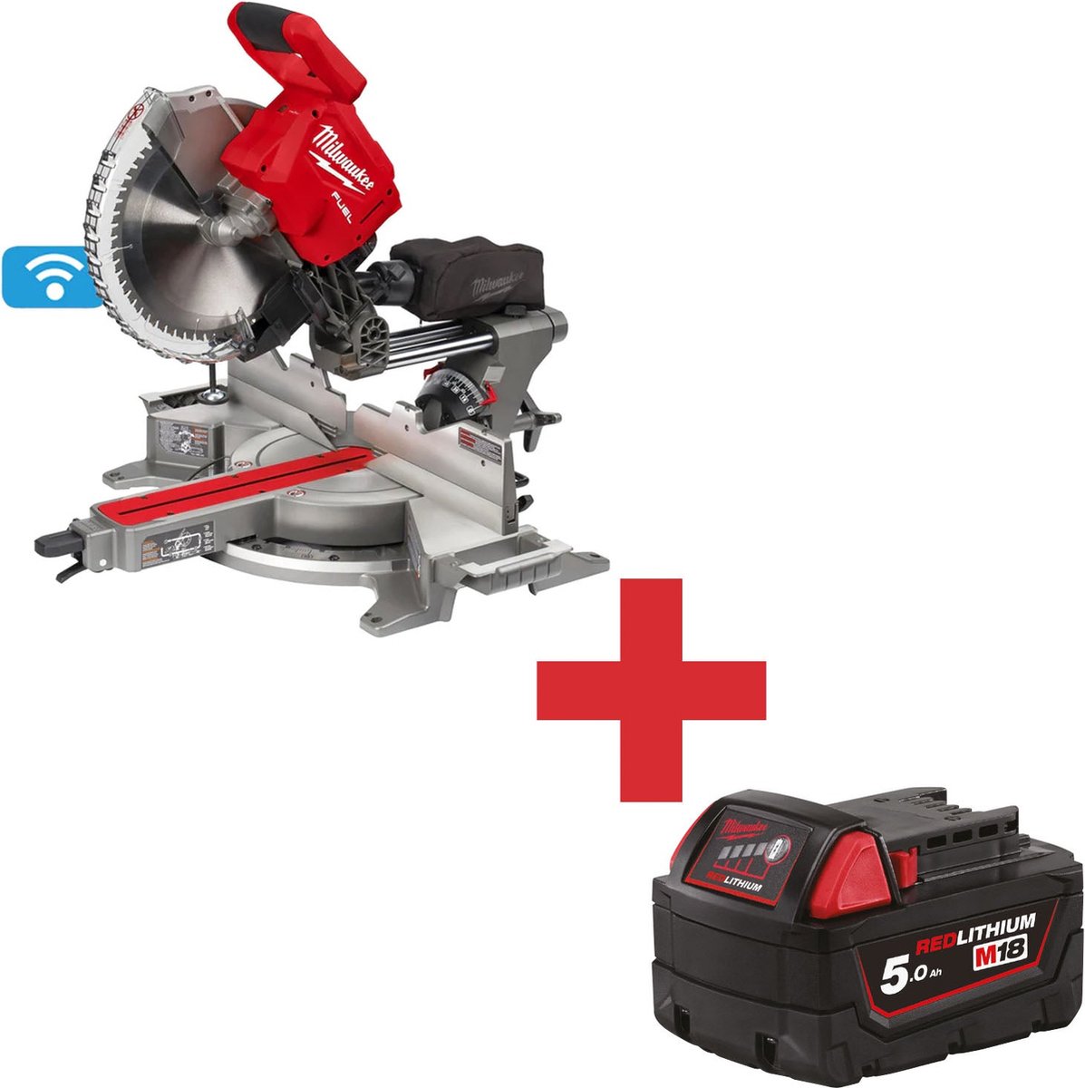 Milwaukee M18 FMS305-0 18V Li-Ion Accu Afkortzaagmachine Body - 305 X 30mm