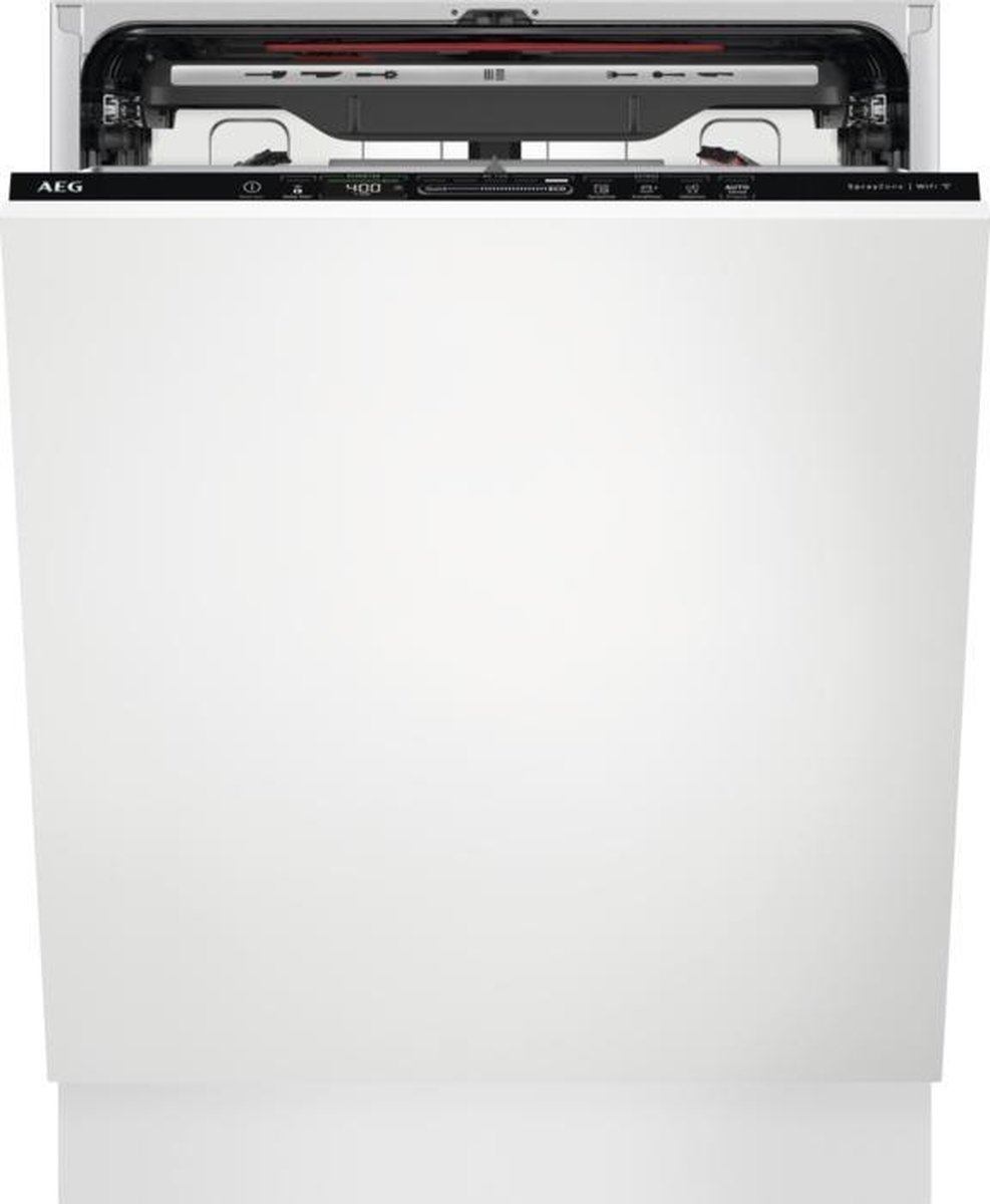 AEG FSE83708P SprayZone QuickSelect AirDry volledig geintegreerde vaatwasser
