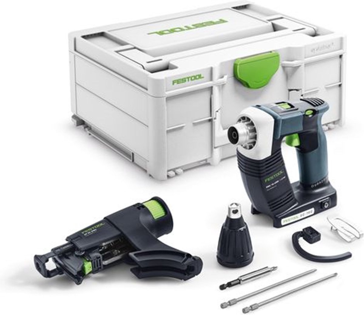 Festool DURADRIVE DWC 18-4500-Basic 18V Li-Ion Accu Bandschroefmachine Body In Systainer - 14Nm - 55mm