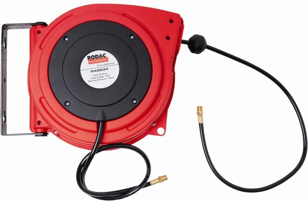 Rodac RA8834 Slanghaspel PU - 10m - 1/4"