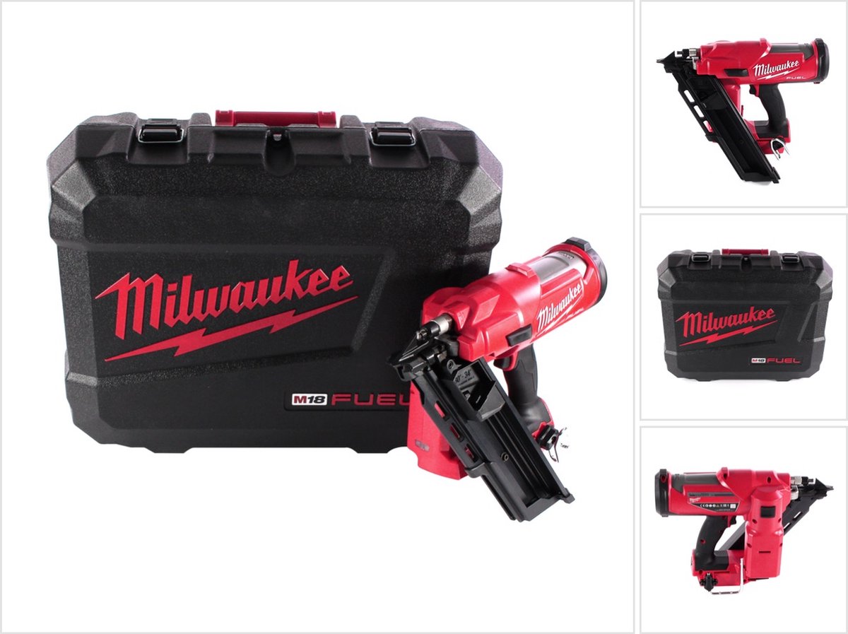 Milwaukee M18 FFN-0C 18V Li-Ion Accu Tacker In Koffer - 2,9-3,32mm - 50-90mm
