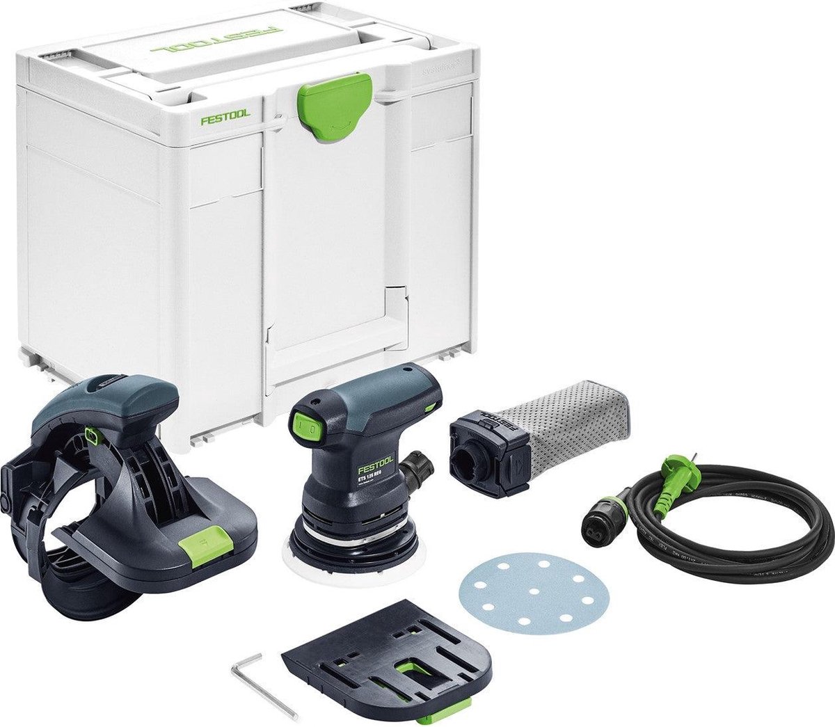 Festool ES-ETS 125 REQ-Plus Kantenschuurmachine In Systainer - 250W - 125mm