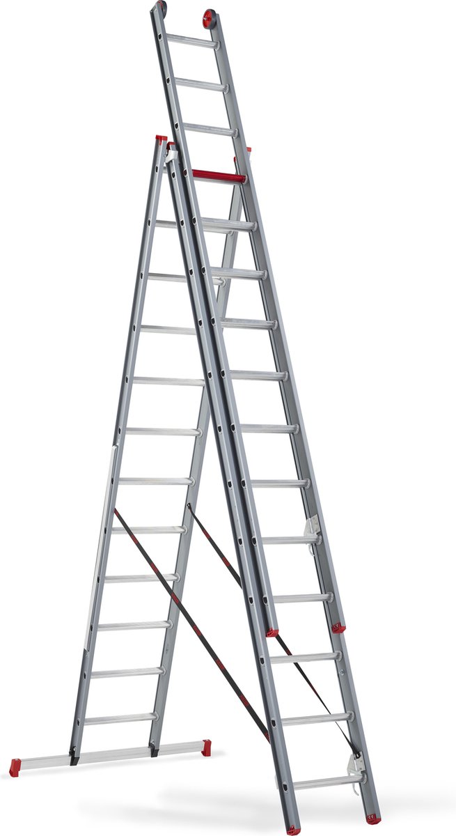 Altrex Atlantis ATR 3077 Reformladder - Aluminium - 3 X 12 Sporten - 8,5m
