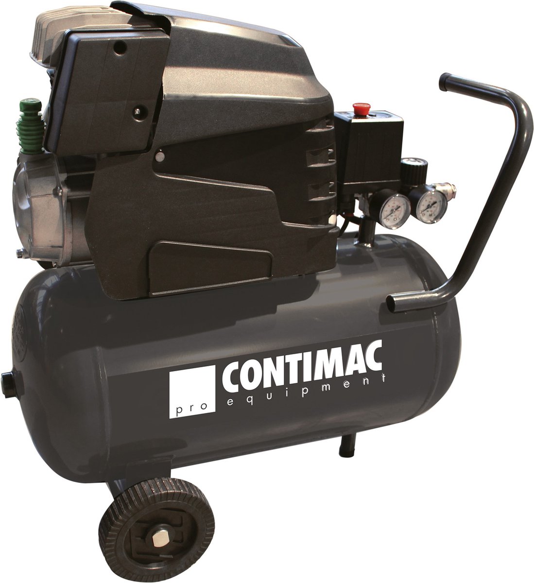 Contimac CM 250/8/24 W Compressor - 2 PK - 8 Bar - 250 L/min - 24L