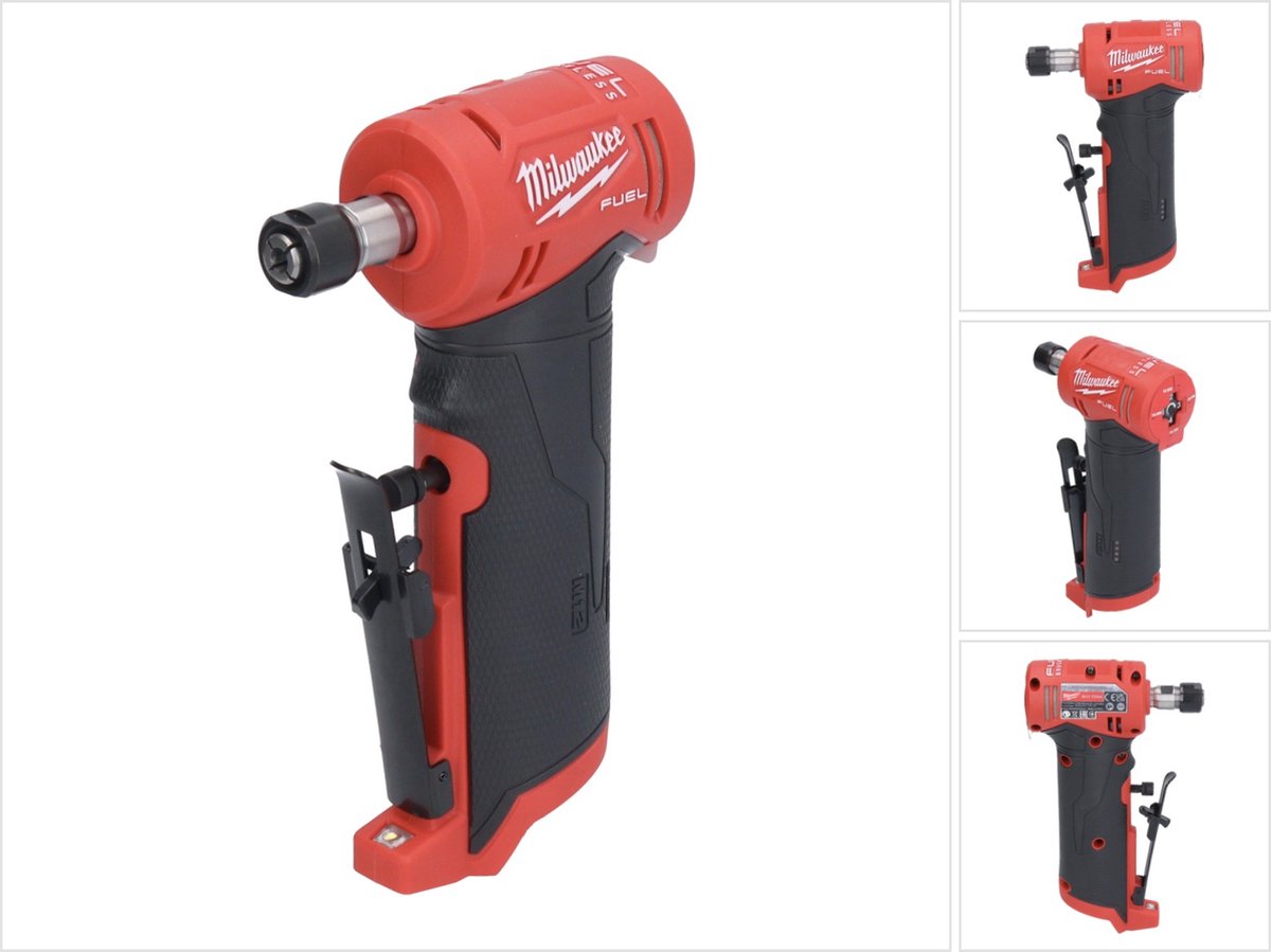 Milwaukee M12 FDGA-0 12V Li-Ion Accu Haakse Stiftslijper Body - 50mm - Koolborstelloos