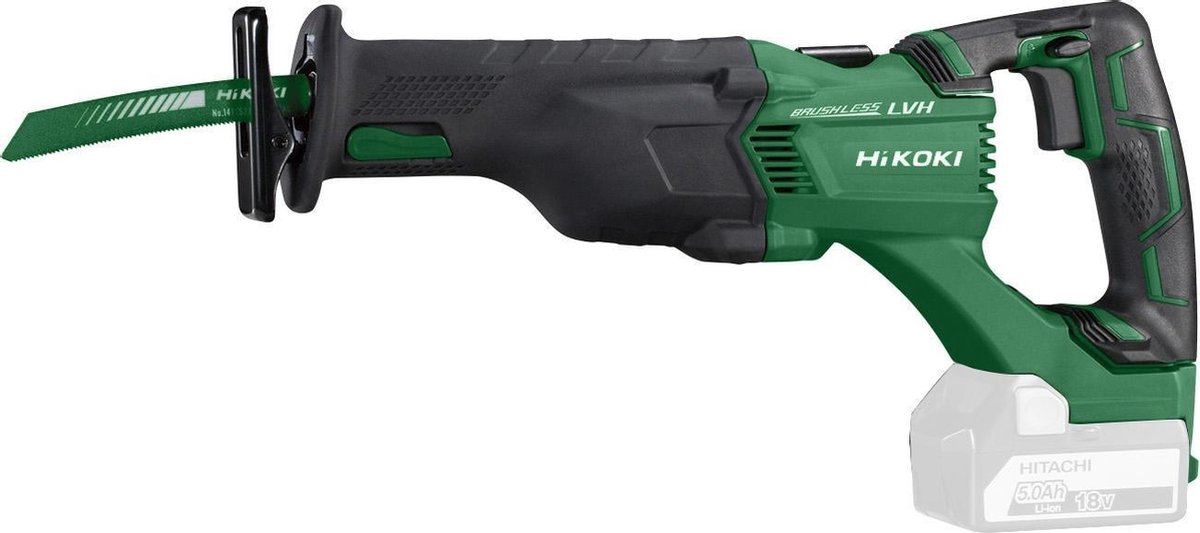 HiKOKI CR18DBLW4Z 18V Li-Ion Accu Reciprozaag Body - Koolborstelloos