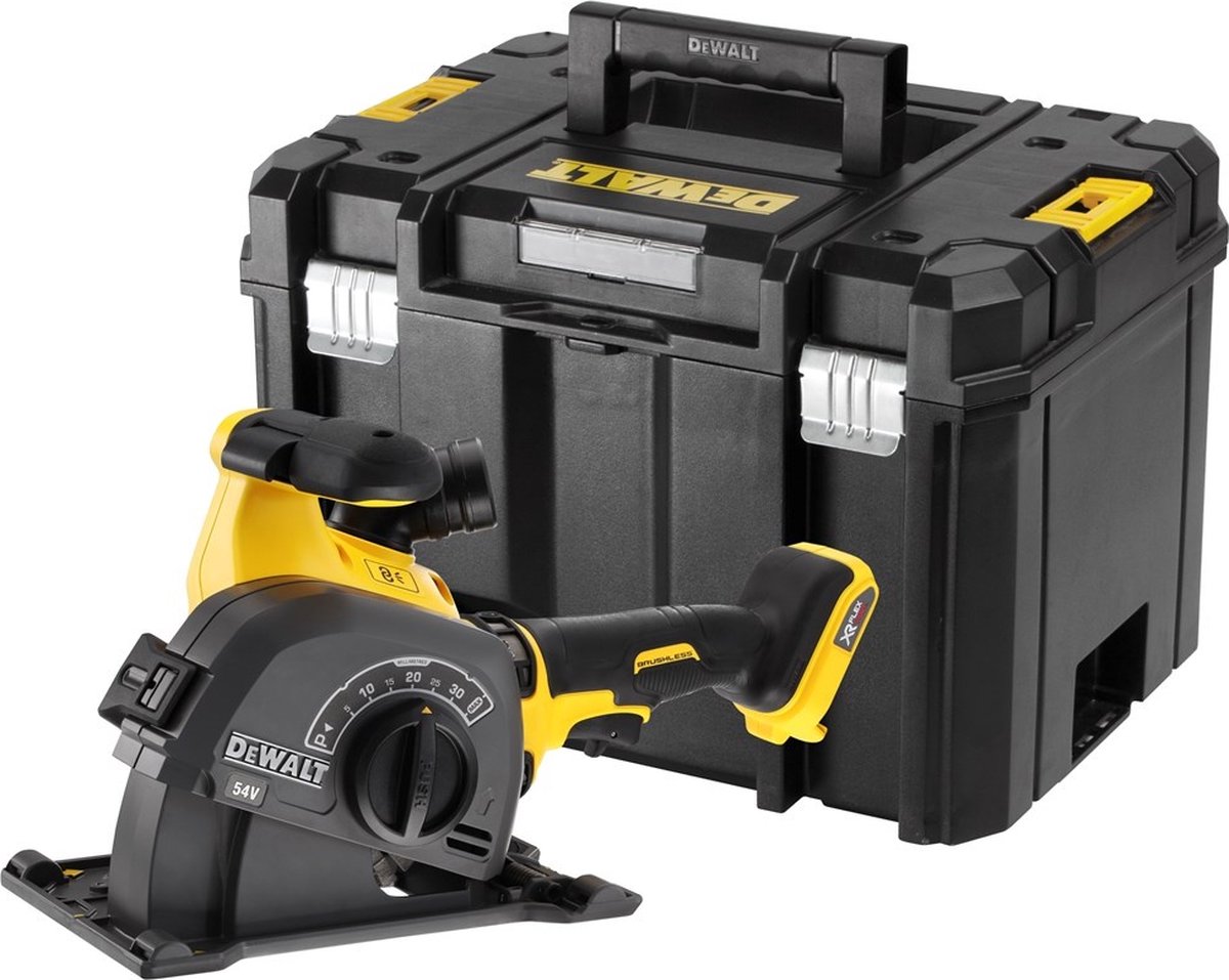 DeWALT DCG200NT-XJ 54V FlexVolt Li-Ion Accu Sleuvenfrees Body In TSTAK Koffer - 125mm