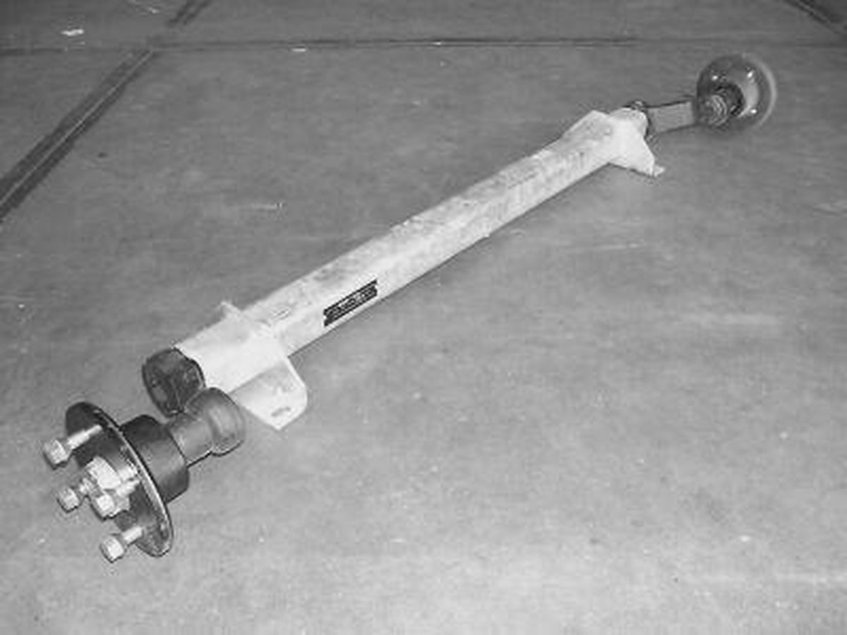 As ongeremd, 1000 kilo 5-gaats, 1400/1850mm.